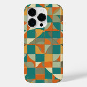 braun weiß und schwarz blau Case-Mate iPhone hülle (Rückseite)