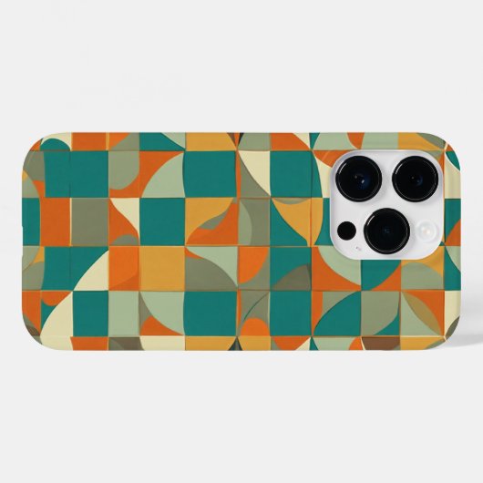 braun weiß und schwarz blau Case-Mate iPhone hülle (Rückseite (Horizontal))