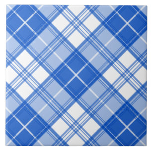 Braun-weißes Tartan-Muster yxm0uat9 Fliese