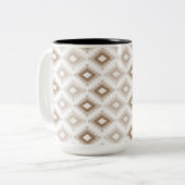 braun zweifarbige tasse (Vorderseite Links)