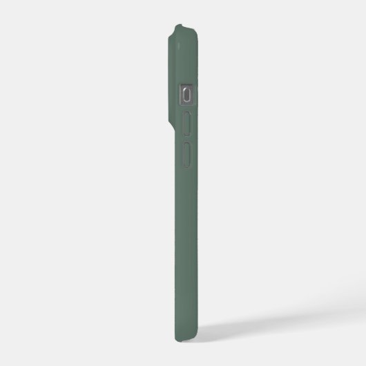 Brauname mit Hochzeitdatum Elfenbeinfarbtext iPhone Hülle (Linke Seite)