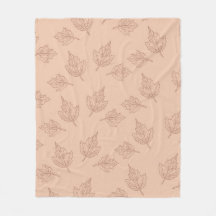 Braunapel-Blätter Tropischer Botanischer Herbst