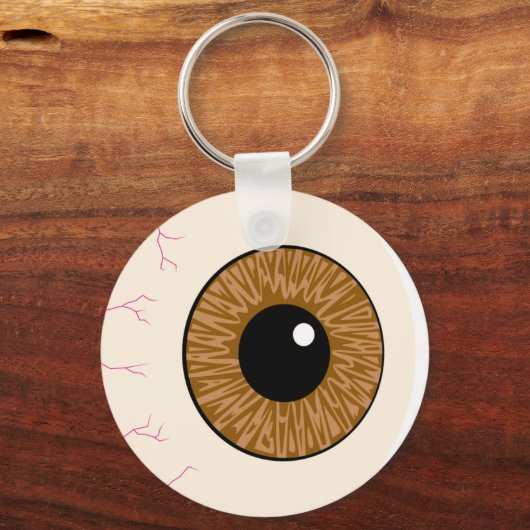 Braunaugen Schlüsselanhänger (Vorderseite)