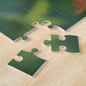 Braunäugige Elfenfee und Drache  Puzzle (Seite)