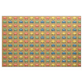 Braunautos Stoff (Fat Quarter (45,7 x 55,9 cm))