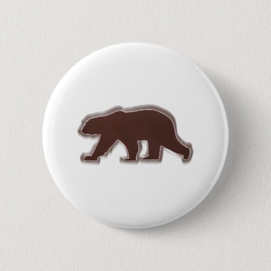 Braunbär Button (Vorderseite)
