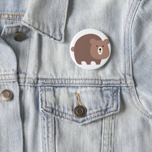 Braunbär Button (Beispiel)