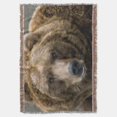 Braunbär Decke (Vorderseite Vertikal)