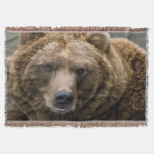 Braunbär Decke (Vorderseite)