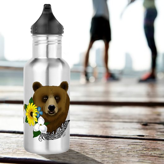 Braunbär Edelstahlflasche