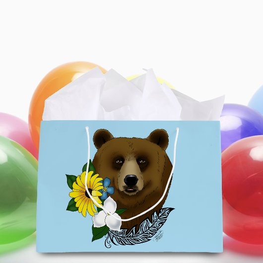 Braunbär Große Geschenktüte