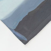 Braunbär in den Bergen Fleecedecke (Ecke)