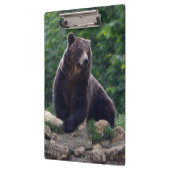 Braunbär Klemmbrett (Links)