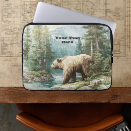 Braunbär Laptopschutzhülle