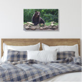 Braunbär Leinwanddruck (Insitu (Schlafzimmer))