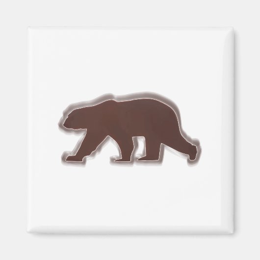 Braunbär Magnet (Vorne)