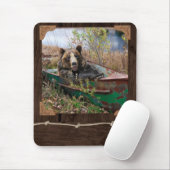 Braunbär Mousepad (Mit Mouse)