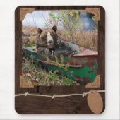 Braunbär Mousepad (Vorne)