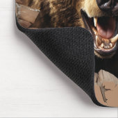 Braunbär Mousepad (Ecke)
