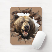 Braunbär Mousepad (Mit Mouse)