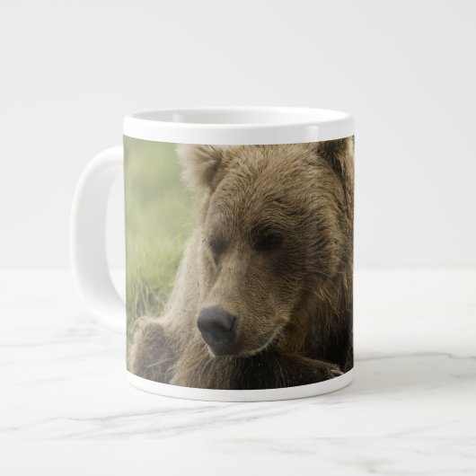 Braunbär oder Küstenbär, Ursus Jumbo-Tasse (Vorderseite Links)
