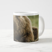 Braunbär oder Küstenbär, Ursus Jumbo-Tasse (Vorderseite Rechts)