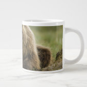 Braunbär oder Küstenbär, Ursus Jumbo-Tasse (Rechts)