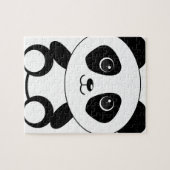 Braunbär-Panda-Panda-Tiere Puzzle (Horizontal)
