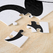 Braunbär-Panda-Panda-Tiere Puzzle (Seite)