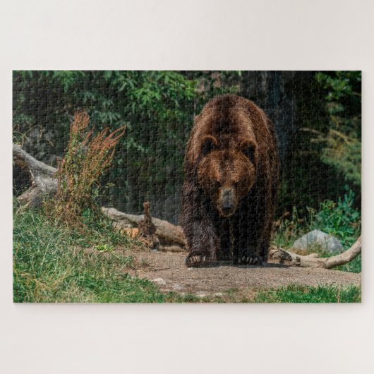 Braunbär Puzzle (Horizontal)