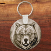 Braunbär Schlüsselanhänger (Vorderseite)