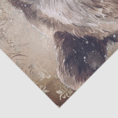 Braunbär Seidenpapier (Detail)