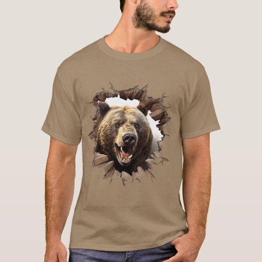 Braunbär T-Shirt (Vorderseite)