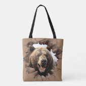 Braunbär Tasche (Rückseite)