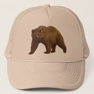 Braunbär Truckerkappe