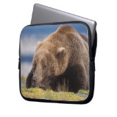 Braunbär, Ursus arctos, Grizzlybär, Ursus 8 Laptopschutzhülle (Vorderseite Links)