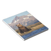 Braunbär, Ursus arctos, Grizzlybär, Ursus Notizblock (angewinkelt)