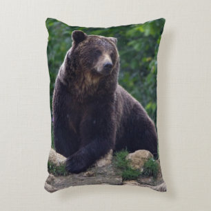 Braunbär Zierkissen