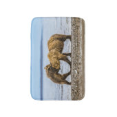 Braunbären Badematte (Vorderseite Vertikal)