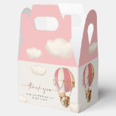 Braunbären-Balloons Gefälligkeitsbox Geschenkschachtel (Geöffnet)