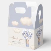 Braunbären-Balloons Gefälligkeitsbox Geschenkschachtel (Geöffnet)