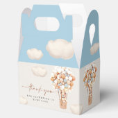 Braunbären-Balloons Gefälligkeitsbox Geschenkschachtel (Geöffnet)