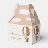 Braunbären-Balloons Gefälligkeitsbox Geschenkschachtel (Rückseite)