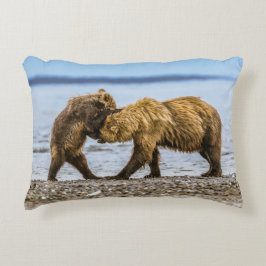 Braunbären Dekokissen