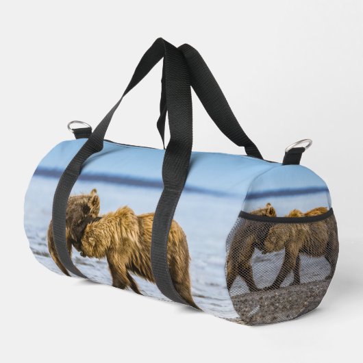 Braunbären Duffle Bag (Rechte Ecke)