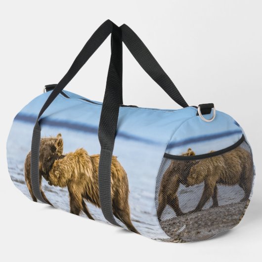 Braunbären Duffle Bag (Rechte Ecke)