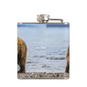 Braunbären Flachmann (Rückseite)