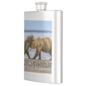 Braunbären Flachmann (Links)