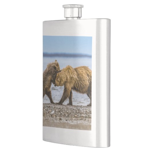 Braunbären Flachmann (Links)