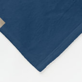 Braunbären Fleecedecke (Ecke)